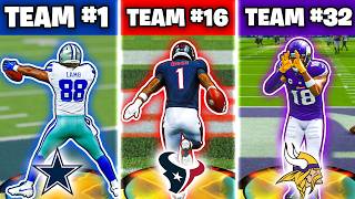 Getting A Win With EVERY NFL Team In One Video In Madden 25 [upl. by Kellda42]