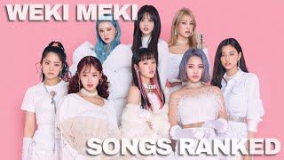 Ranking Weki Mekis discography Jun 2024 [upl. by Silvanus]