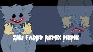 zhu faded remix meme poppy playtime original animation [upl. by Carly]