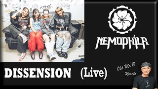 DISSENSION  NEMOPHILA Live Reaction [upl. by Marka824]