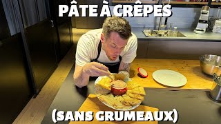 RECETTE DE NORBERT  PÂTE À CRÊPES SANS GRUMEAUX [upl. by Luhey]