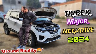 Renault Triber Negatives 2024  अब दिखाई है असली औकात😓 vlog [upl. by Eilime152]