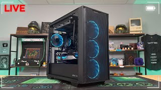 Ryzen 5 7600x  RTX 4070 TI Gaming PC  PCBrosTech [upl. by Otnicaj707]