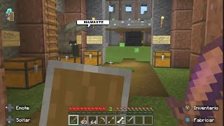 Aldea GOLEM Ep2  Comienza la lucha en el coliseo Minecraft Bedrock [upl. by Artcele]