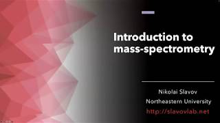 Introduction to mass spectrometry analysis History and Principles [upl. by Swanhildas]