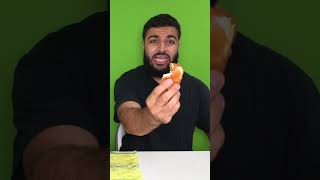 MCDONALDS JUNIOR CHICKEN Bottle Flip Food Challenge [upl. by Terrill]