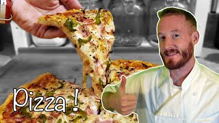 PIZZA 🍕 Recette FACILE et RAPIDE 👨‍🍳🌾👩‍🍳 [upl. by Rad]