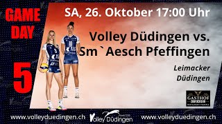 Volleyball NLA Saison 20242025 Volley Düdingen  SmAesch Pfeffingen [upl. by Aicargatla522]