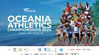 Oceania Athletics Championship  2024 Suva Day 3 [upl. by Yenobe]