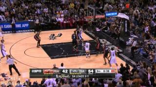 Heat vs Spurs Game 5 Full Game Highlights 2014 NBA Finals  Kawhi Leonard Finals MVP [upl. by Esinyt]