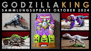 GodzillaKing  Figuren Sammlung Update Oktober 2024  diverse Hersteller  Marken  Serien [upl. by Yerocal569]