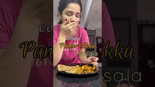 Cooking PANEER TIKKA MASALA😋😍 youtube coooking food trending ashortaday ytshortsindia [upl. by Nahtanaj953]