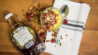 Granola  Hickory Syrup  Seeds  Nuts [upl. by Nus]