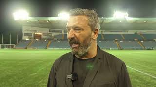 Celtic H postmatch  Derek McInnes [upl. by Okikuy799]