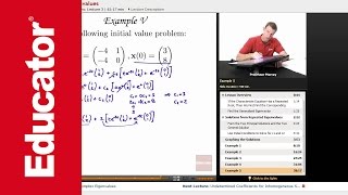 Differential Equations Repeated Eigenvalues [upl. by Akirej]