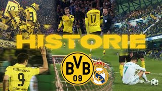 The history of Borussia Dortmund vs Real Madrid [upl. by East482]