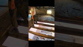 🔥 ENVOYER UN PLANCHER DANS LE PASSÉ 👽 renovation bricolage maison [upl. by Edyaw]