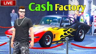 🔴GTA 5 Online  Counterfeit Cash Factory Business  Motorcycle Clube Business  Solo Gameplay [upl. by Obla]