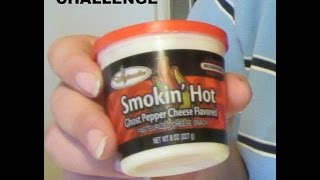 DOLLAR TREE GHOST PEPPER CHEESE CHALLENGE [upl. by Aihsekal]