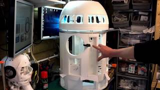 R2D2 Droid Build Part  4 [upl. by Eerdua]