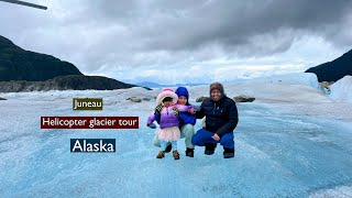 Alaska  Juneau Glacier Helicopter tour [upl. by Natividad]