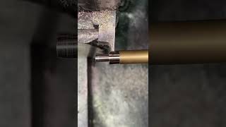 Small pipe Nozle Fix youtubeshorts cncmachine shortvideo [upl. by Ennis]