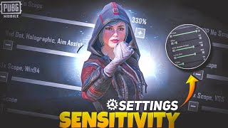 NEW UPDATE 34 🔥BEST SENSITIVITY CODECONTROL SETTINGS BGMIPUBG MOBILE  BGMI AFTER UPDATE 34 [upl. by Hadeis838]