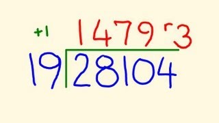 Long Division trick  Fast calculation [upl. by Romulus]