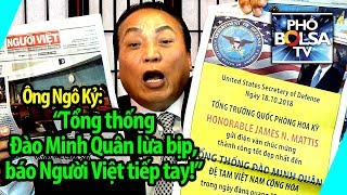 Ông Ngô Kỷ quotTổng thống Đào Minh Quân lừa bịp báo Người Việt tiếp tay” [upl. by Valora126]