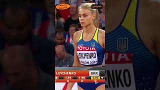 UA Yuliia LEVCHENKO 🇺🇦❤️❤️ World Championships London 2017 spopaW shorts athletics viral [upl. by Idette97]