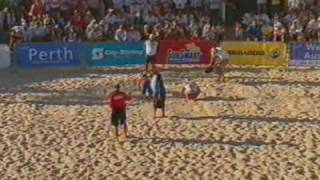 Open Mens Beach Flags  Aussies 2009 [upl. by Riess]