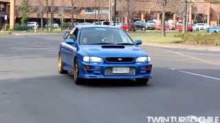 Subaru Impreza STI TypeR Coupe loud sound [upl. by Nadabas]