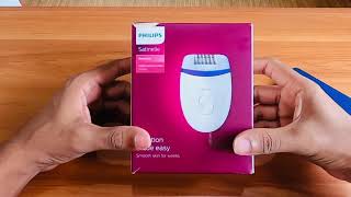 Unboxing Philips Epilator BRE225 [upl. by Romney]