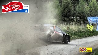 WRC Croatia Rally 2024  SPEED amp MAXIMUM ATTACK 🔥 AVRacing crash rally wrc flatout maxattack [upl. by Ecneitap188]