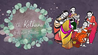 Kethana Half Saree Function [upl. by Junie]