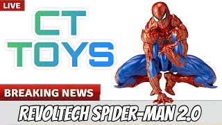 ORIGINAL VS FAKE  Revoltech Amazing Yamaguchi no 002 SpiderMan  POGIMAN [upl. by Delanty]