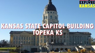 Kansas State Capitol Building  Topeka KS Explore Kansas [upl. by Nishi]