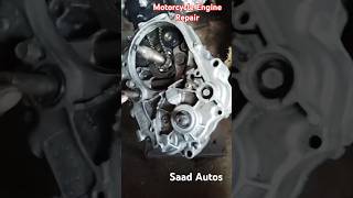 Motorcycle Engine Repair amp Chrome  shorts bikeparts saadautos [upl. by Arrahs]