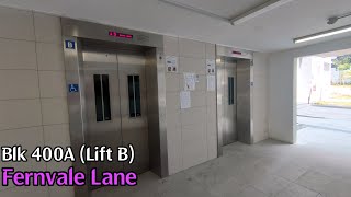 Blk 400A Fernvale  2022 Mitsubishi Elevator Lift B [upl. by Artimed]