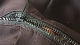 How to fix a broken clothes zipper without changing it [upl. by Anileva]