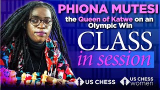 Phiona quotQueen of Katwequot Mutesi on Bishop vs Knight [upl. by Three]