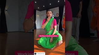 Abhinaya Corrections Bharatnatyam classicaldance bharatnatyam youtubeshorts [upl. by Ardella]