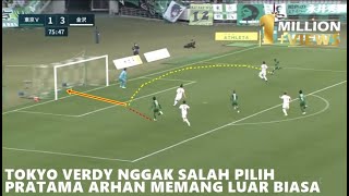 🔴Tokyo Verdy vs VVaren Nagasaki Assist Perdana Pratama Arhan di Liga Jepang Berpotensi Terjadi [upl. by Kenon]