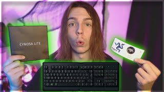 Razer Cynosa Lite Keyboard Review 2021 [upl. by Anitap]