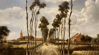 Meindert Hobbema  The Avenue at Middelharnis 1689  National Gallery [upl. by Ecinhoj957]