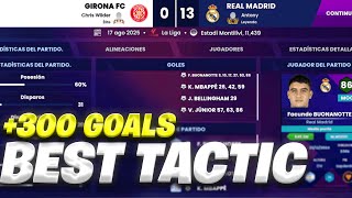 SM24 BEST TACTICS ⚽️300 GOALS🤩 SOCCER MANAGER 2024 BEST TACTIC [upl. by Eeslehc]