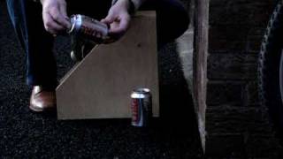 Pendulum Impact Test on Coke Cans [upl. by Leruj96]