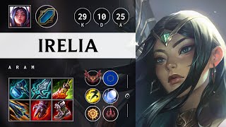 Irelia ARAM Triple Kill Dominating  EUW Grandmaster Patch 1421 [upl. by Mallina]