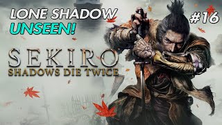 Sekiro 16 Lone Shadow Swordman takes on the Mighty Wolf [upl. by Nnailuj184]