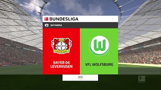 EA SPORTS FC 25 Gameplay  Bayer 04 Leverkusen vs VfL Wolfsburg [upl. by Tudela]